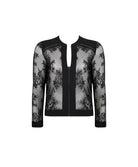 Veste de pyjama Lise Charmel Féérie Couture noir ALH3474-NO