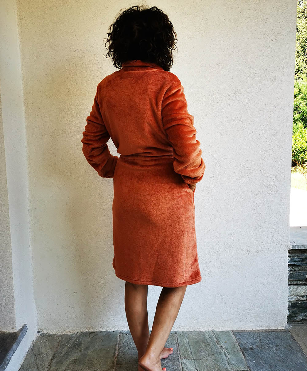 Veste longue fourrure ONE RCF3 Teccia W24-TE-ONE-RCF3-618