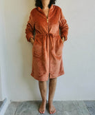 Veste longue fourrure ONE RCF3 Teccia W24-TE-ONE-RCF3-618