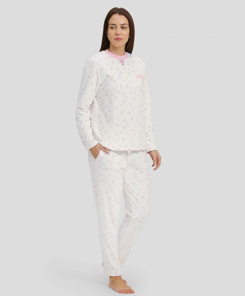 Ensemble pyjama femme ultra doux Lohe Y241555-05