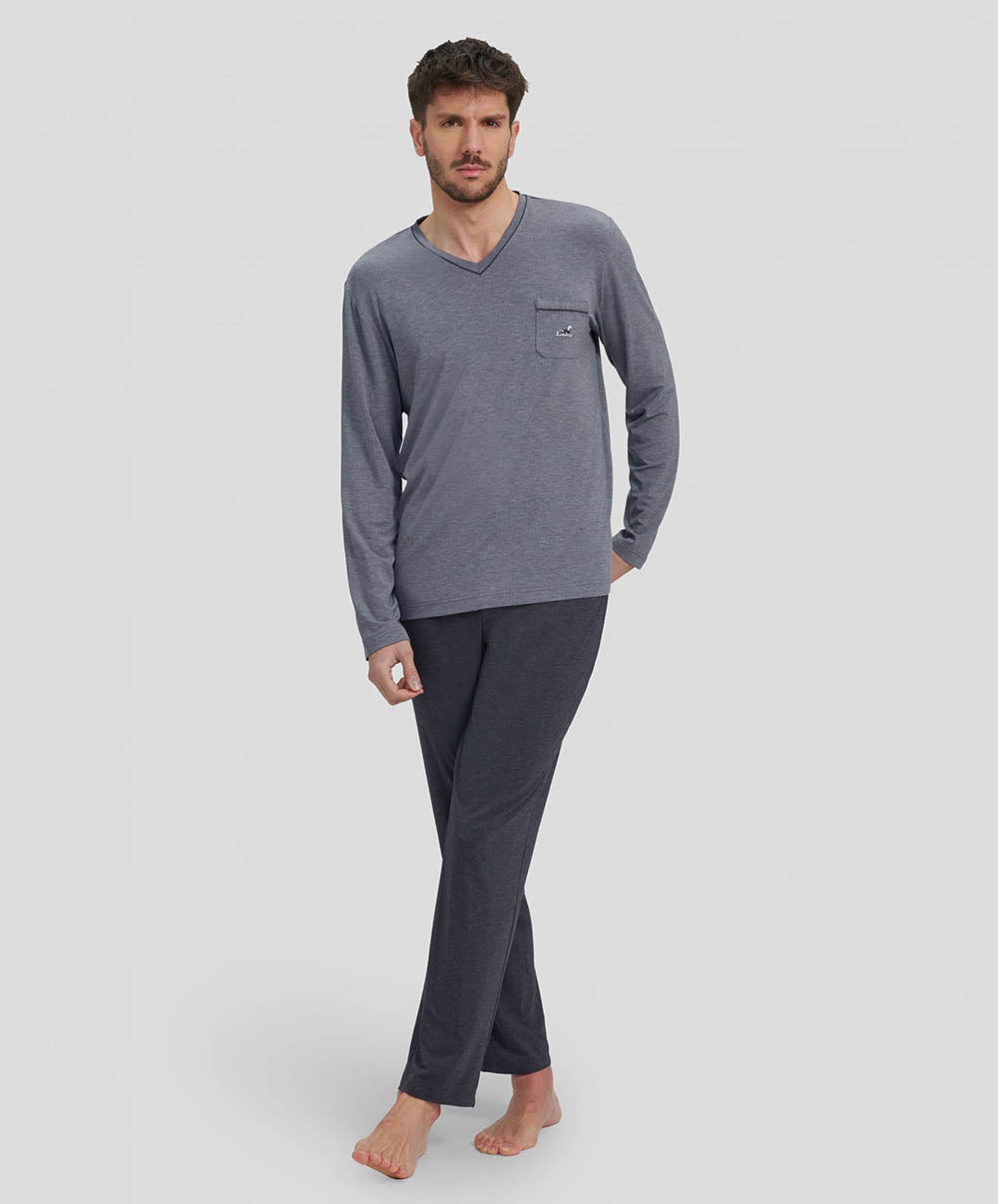 Pyjama coton modal homme Lohe Y245118-00