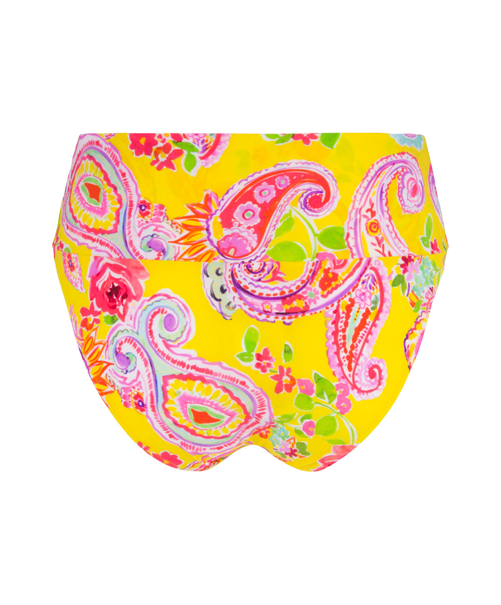 Culotte de bain taille ajustable La Holi Antigel jaune Antigel Bain FBB0334-JH