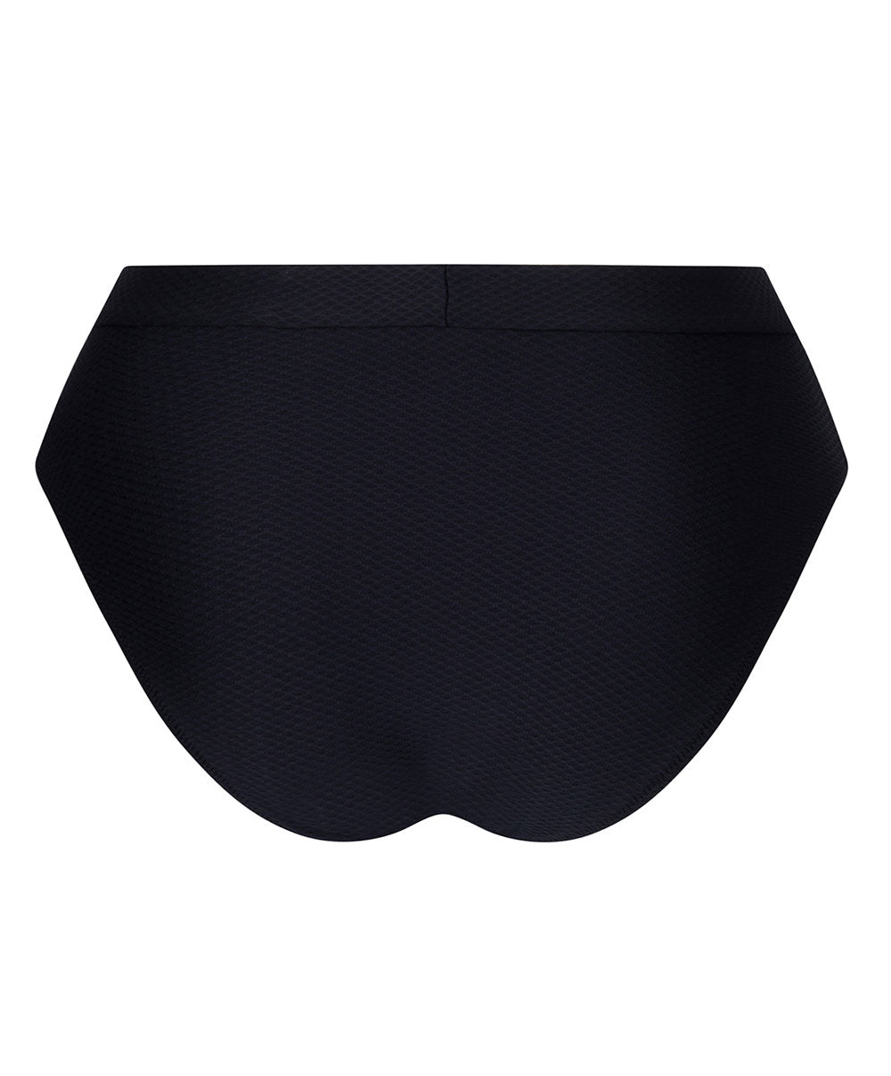 Culotte de bain rétro taille haute La Vogueuse noir Antigel Bain EBB1107-NO 4