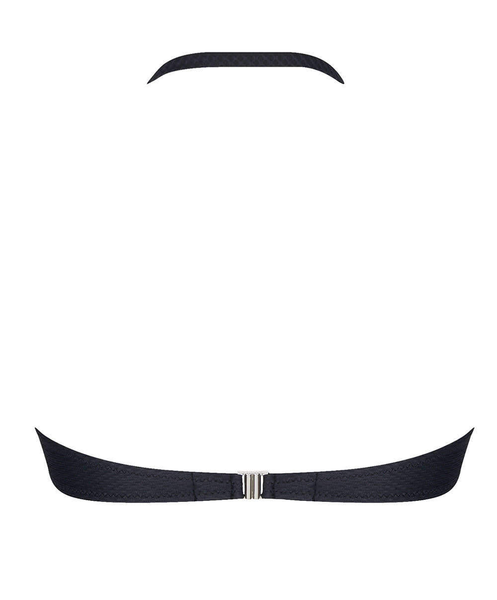 Maillot de bain bandeau coque La Vogueuse noir Antigel Bain EBB7107-NO 2