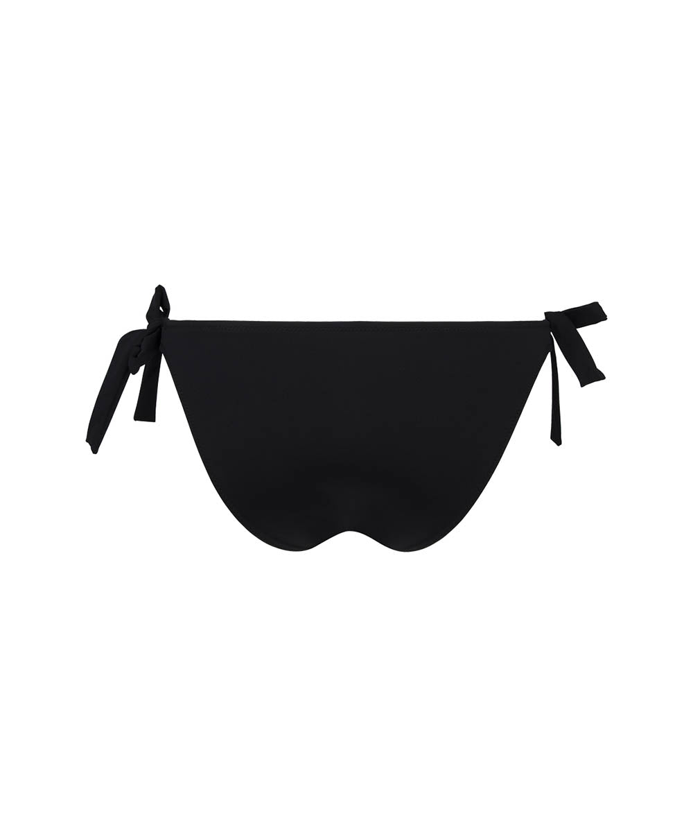 Bas de maillot de bain bikini à nouettes La rebelle chic Python or Antigel Bain EBB0125-PO