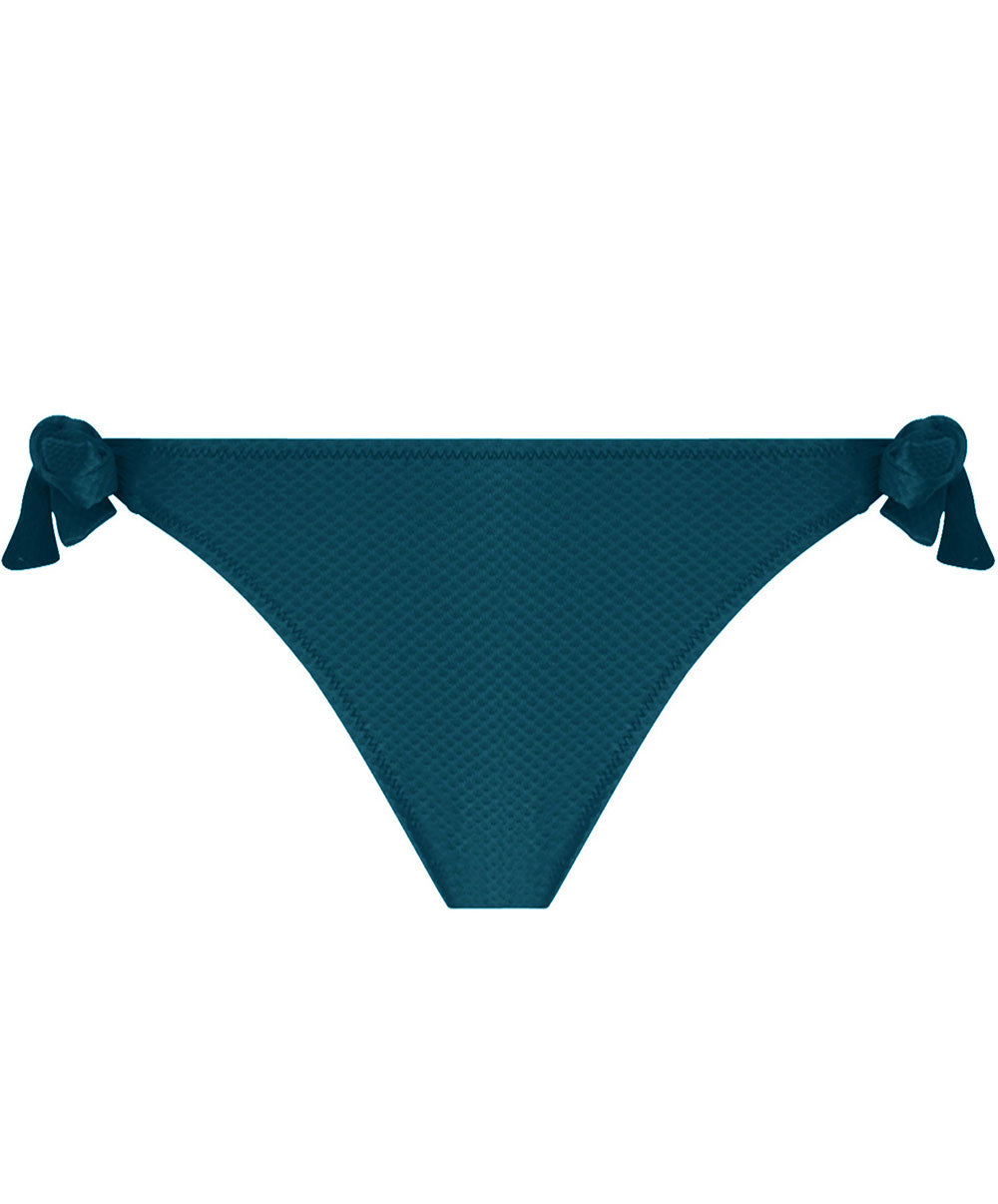 Maillot de bain slip à laçets bikini La Vogueuse vert vogue Antigel Bain EBB0107-VV 1