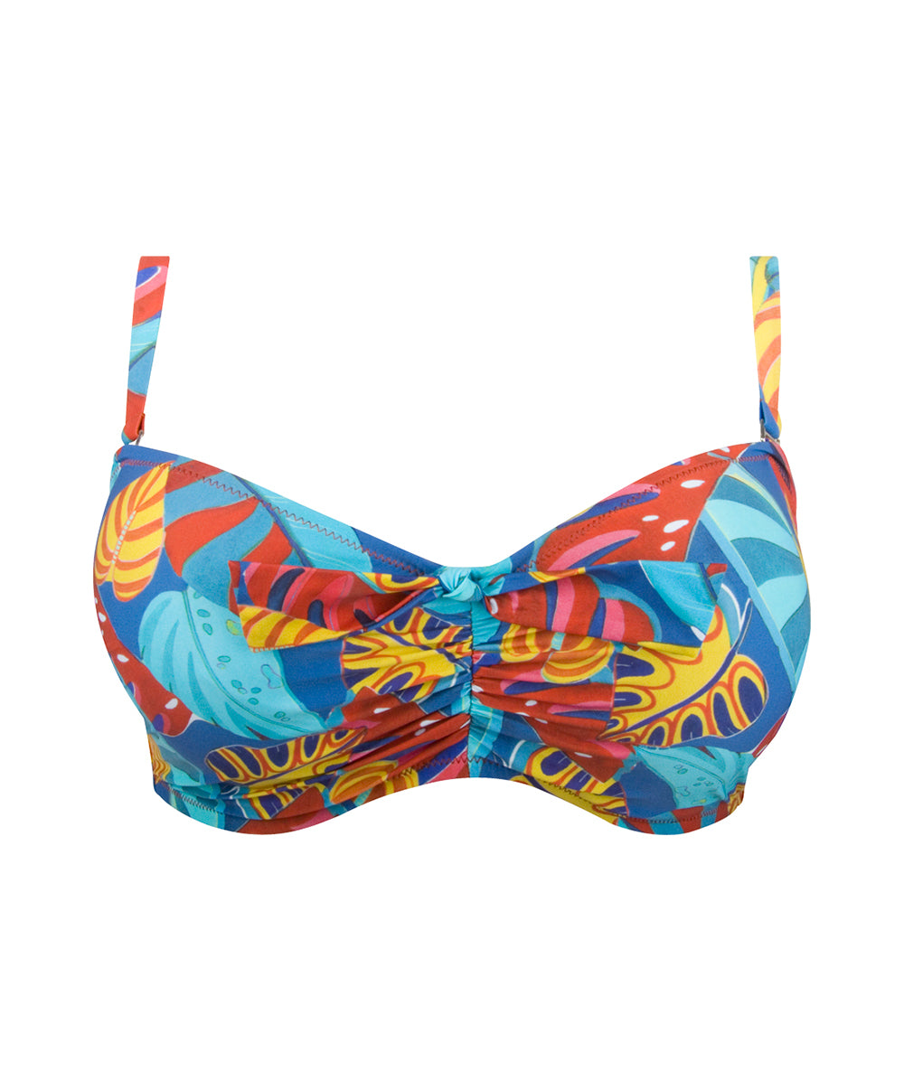 Soutien-gorge de bain souple bandeau La Foglia Antigel ciel feuillage Antigel Bain FBB7454-CF