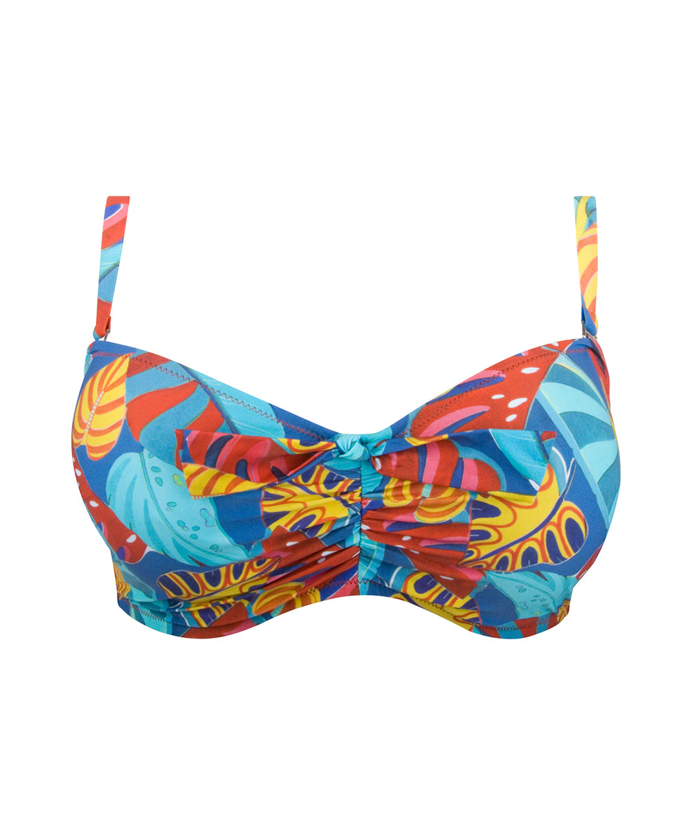 Soutien-gorge de bain souple bandeau La Foglia Antigel ciel feuillage Antigel Bain FBB7454-CF