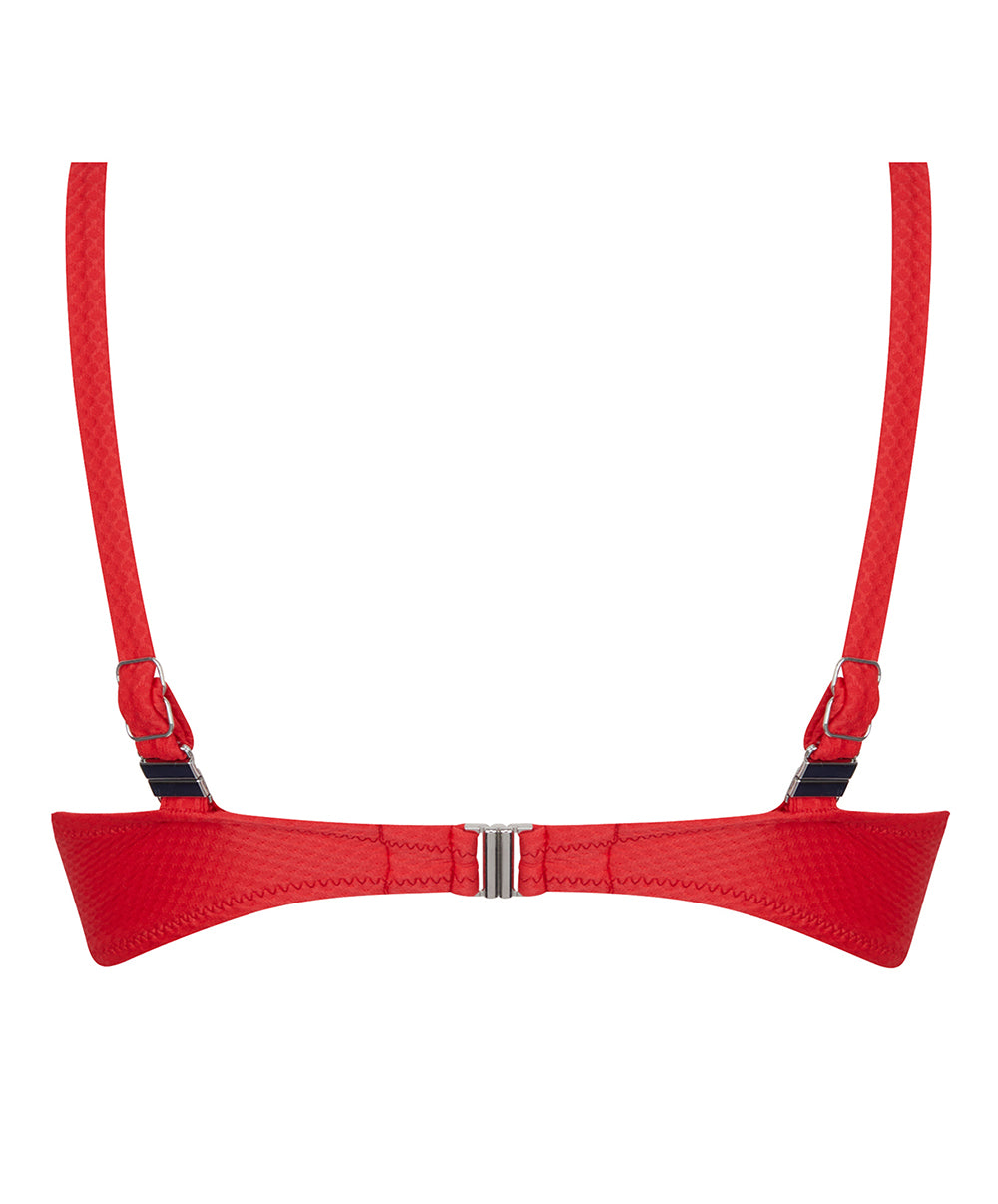 Maillot de bain triangle armatures La Vogueuse corail vogue Antigel Bain FBB3207-CV 2