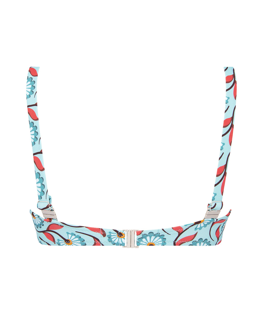 Maillot de bain triangle armatures La Muse Bohème azur Antigel Bain FBB3236-AB