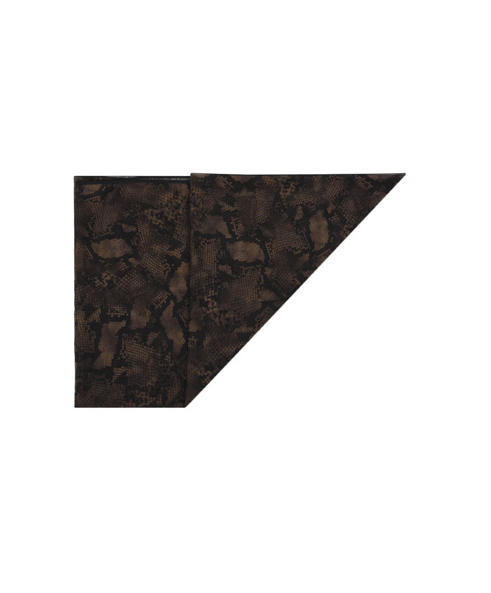 Paréo de plage La rebelle chic Python or Antigel Bain ESB6025-PO