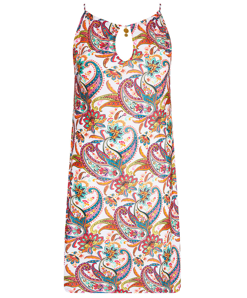 【ANTIGEL】新作ビーチドレス★LA BAYADERE Antigel short beach dress La Bayadère flashy white ESB1078