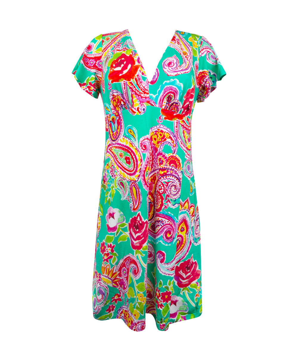 Robe de plage manche courte La Holi Antigel aqua Antigel Bain ESB1534-AH