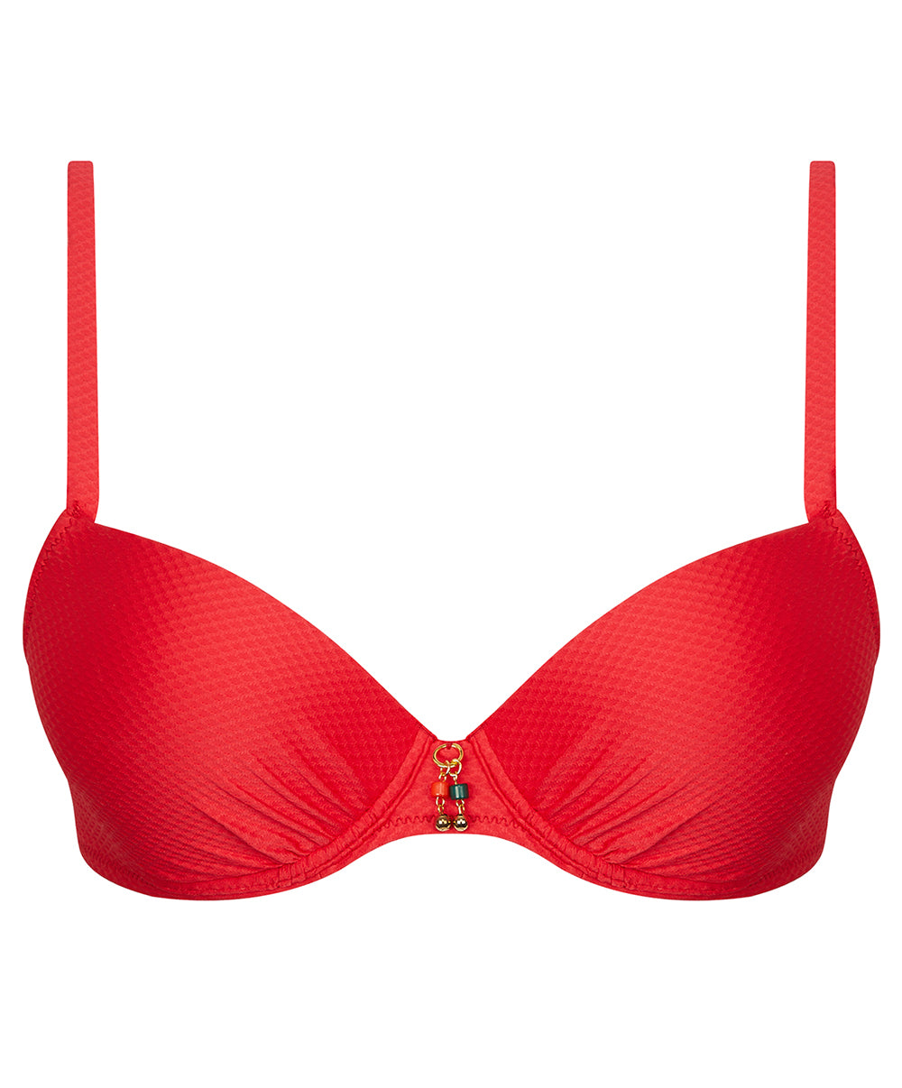Soutien-gorge de bain coque La Vogueuse corail vogue Antigel Bain EBB4307-CV 1