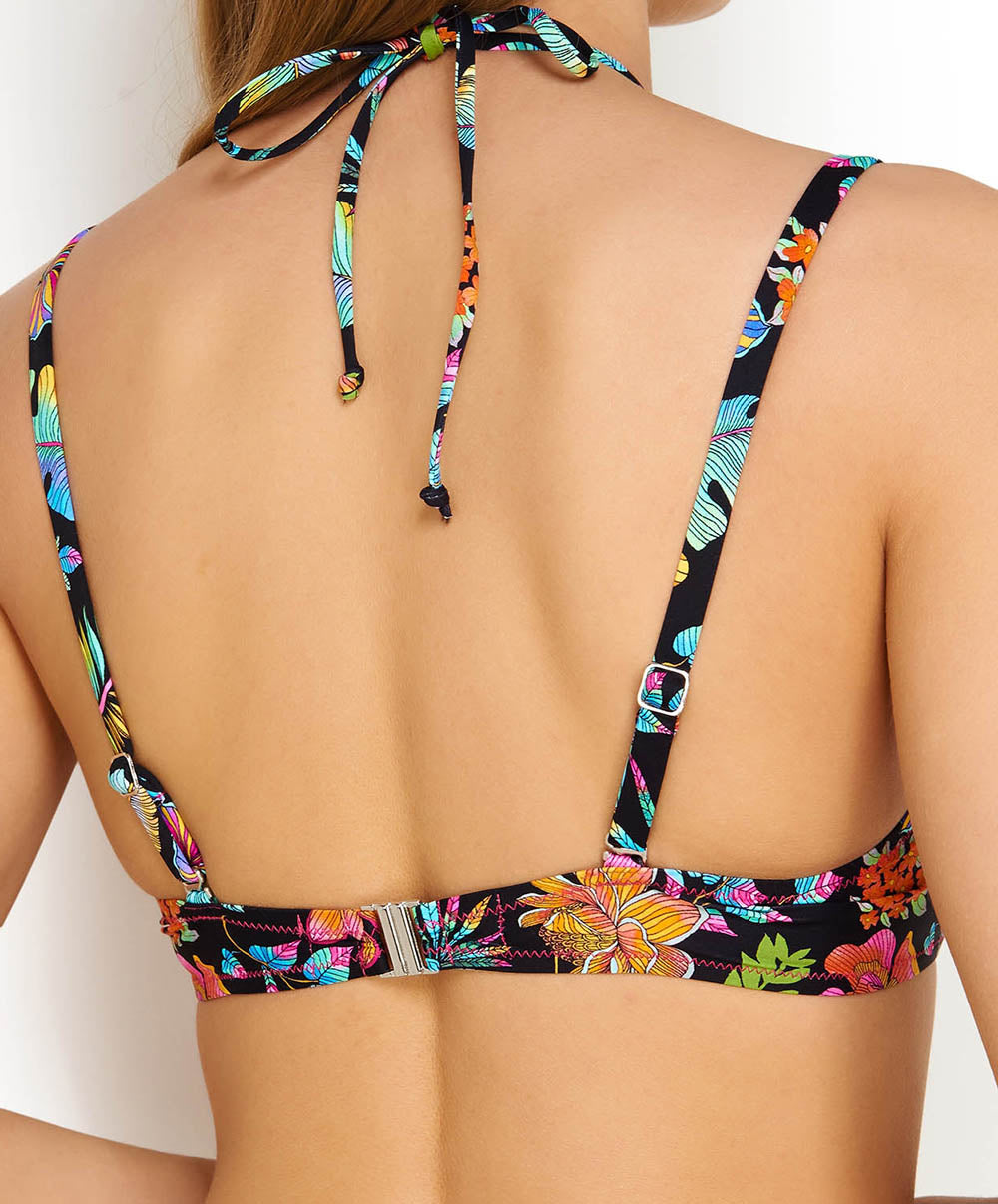 Soutien-gorge de bain coque La tropicale noir Antigel Bain EBA4362-NT