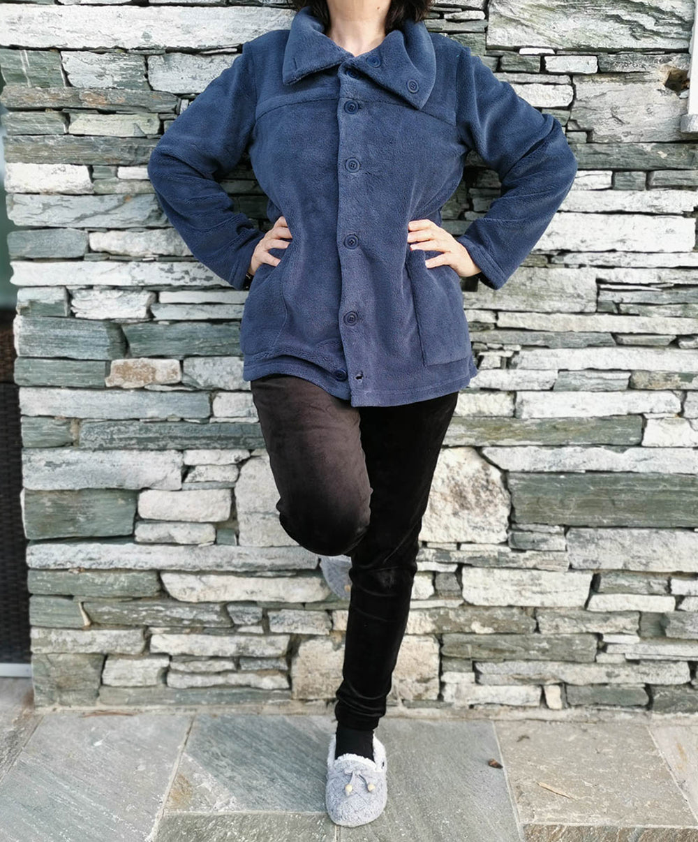 Veste d'intérieur Caresse 21 Canat 21H-112207-denim