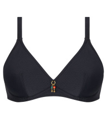 Bikini Tops : Triangle swimming bra with wiress