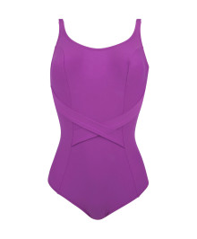 One piece swimsuit extra support with wires