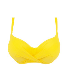 SWIMWEAR : Half-cup swimsuit bra plus size from the black swimwear