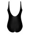 Maillot de bain une pièce maintien sans armatures La Jet Setteuse noir Antigel Bain FBB9217 NO 101