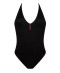 Maillot de bain 1 pièce sans armatures La Muse des Vagues noir Antigel Bain EBB9226 NO 10