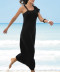 Robe longue de plage La Double Mix noir Antigel Bain ESA1150 NO fashion