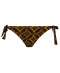 Maillot de bain slip à nouettes bikini La Muse Africa jaune Antigel Bain EBB0156 JA 10