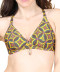 Maillot de bain triangle armatures La Muse Africa jaune Antigel Bain FBB3256 JA 