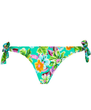 Maillot de bain slip à nouettes bikini La Feminissima vert émeraude Antigel Bain EBB0170 VE 100