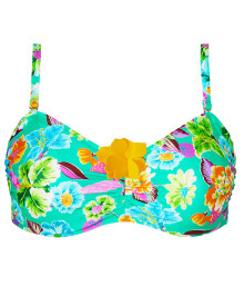 SWIMMING SUITS : Soft cup bandeau bra