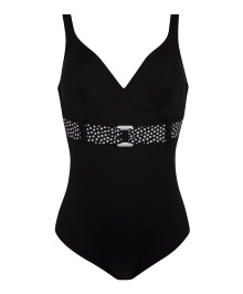 One piece swimsuit wire free