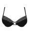 Soutien gorge de bain coque La Muse Dolce Vita pois noir Antigel Bain EBB4386 PN 10