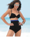 Culotte de bain rétro taille haute La Costa Antigel noir Antigel Bain FBA0290 NO fashion 2