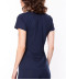 T shirt manches courtes col en V Antigel de Lise Charmel Simply Perfect bleu marine ENA9106 BM 1
