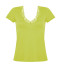 T shirt manches courtes col en V Antigel de Lise Charmel Simply Perfect vert granny ENA9106 VG 100