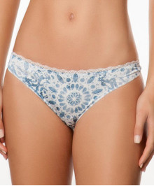 Sexy Underwear : Thong Denim de Charme denim blue