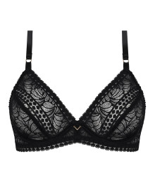 Triangle : Full cup underwired bra triangle shape
