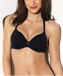 Contour Bra, Moulded Bra : Plunge spacer bra with moulded cups