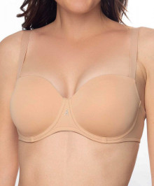 LINGERIE : Moulded bra + size