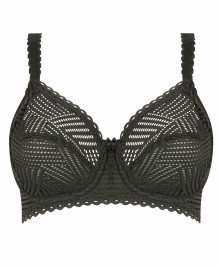LINGERIE : Plus size full cup bra with wires 
