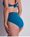 Culotte maillot de bain taille haute Aubade Bain Secret Laguna teal bleu canard 2T24 TEAL 1