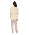Pyjama femme avec poche Jael Christian Cane Collection homewear femme dos