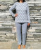 Pyjama chaud Ulyssia Christian Cane Collection homewear femme 61159 7400 400 face