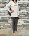 Pyjama polaire Unicorn Christian Cane Collection homewear femme 61175 7172 400 profil