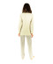 Pyjama femme Silhouette Collection homewear Christian Cane Gris et nacre Dos