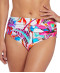 Slip de bain plissé taille haute Fantasie swim Paradise Bay Multicolore FS6480 MUI face 2