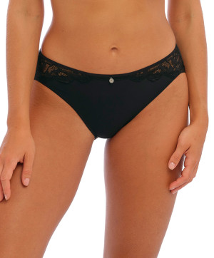 Slip dos opaque Fantasie Reflect noir FL101850 BLK