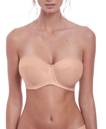 Bandeau Bra, Removable Straps : Moulded underwired strapless bra
