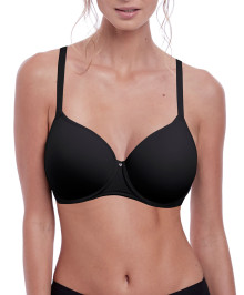Generous Cups : Moulded t-shirt bra with wires
