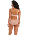 Soutien gorge balconnet à armatures renforts latéraux grande taille Freya Offbeat natural beige AA5451 NAE 2